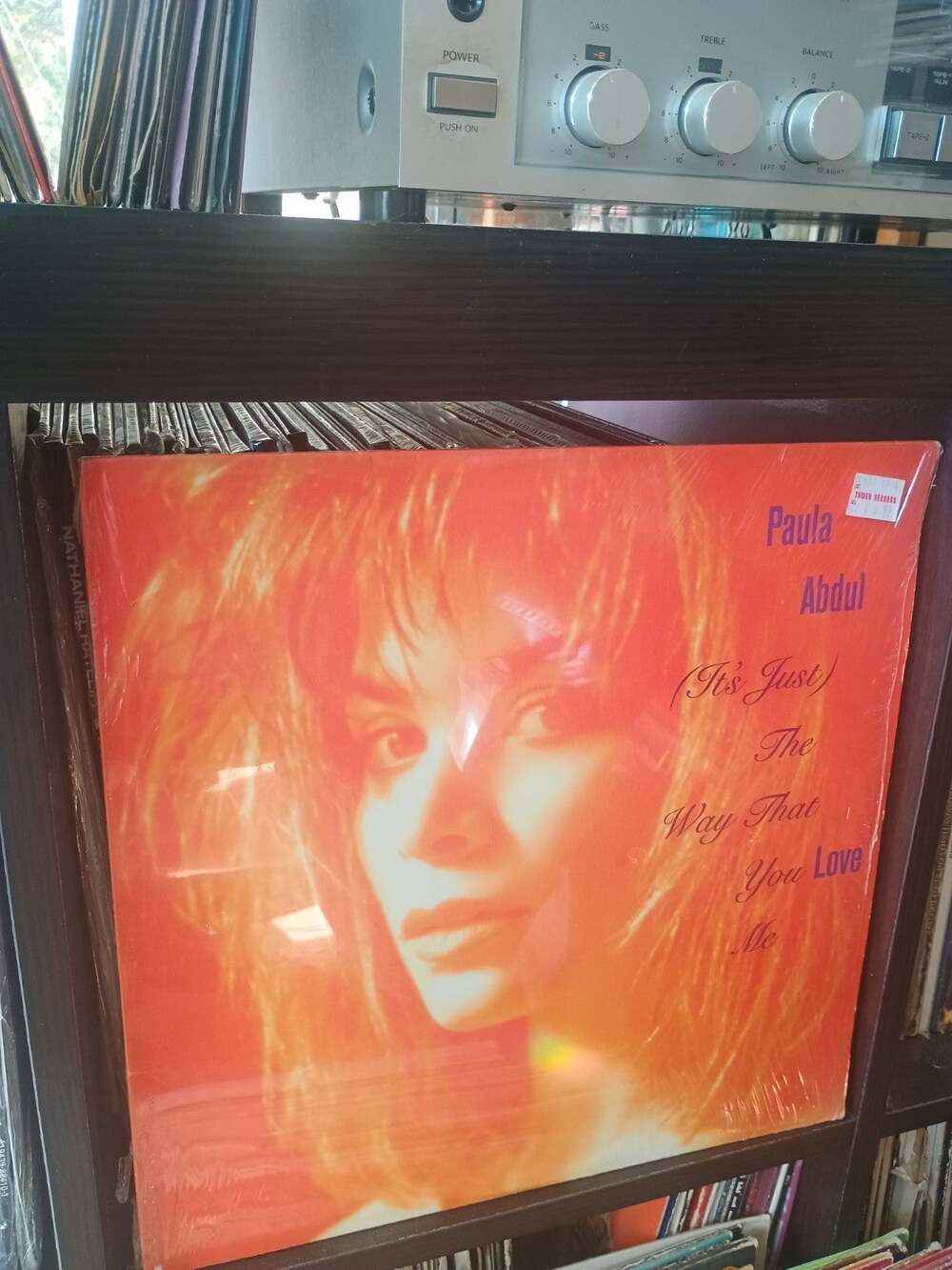 PAULA ABDUL "It's Just The Way That You Love Me" SINGLE LP Vinyl/ VG +/Ex Shrink